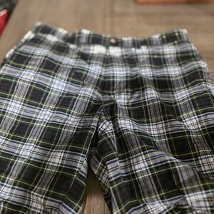 Classic Plaid Trousers